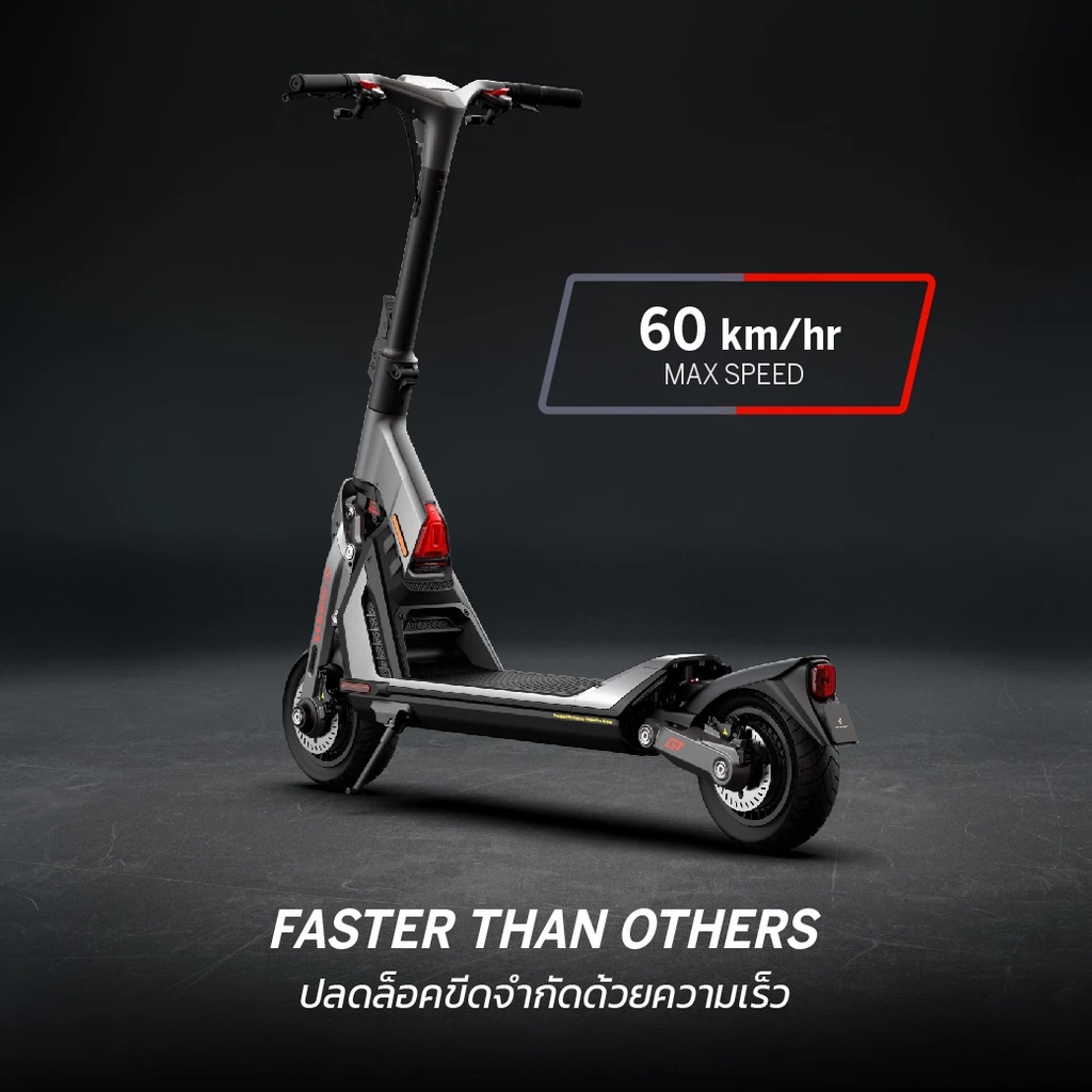 Segway Ninebot Segway SuperScooter GT1 สกู๊ตเตอร์ไฟฟ้ารุ่น High - Performance เครื่องศูนย์ MONOWHEEL ประกันศูน