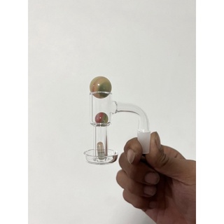 High Quality Quartz Glass Banger/ Terp Slurper Marble Set/ Channel Slurp🔥☘️