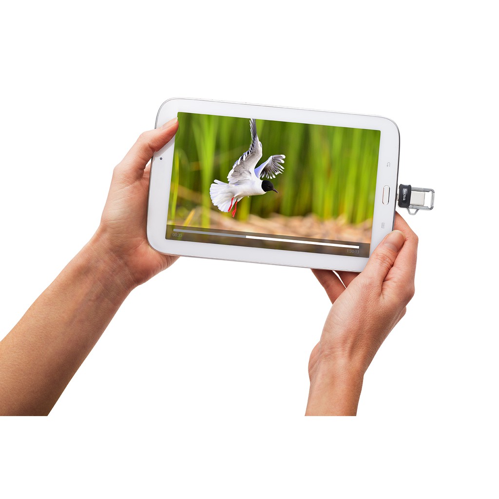 ภาพสินค้าSanDisk Ultra Dual Drive m3.0 16GB (SDDD3_016G_G46) แฟลชไดร์ฟ สำหรับ สมาร์ทโฟน และ แท็บเล็ต Android จากร้าน sandisk_thailand_officialshop บน Shopee ภาพที่ 6