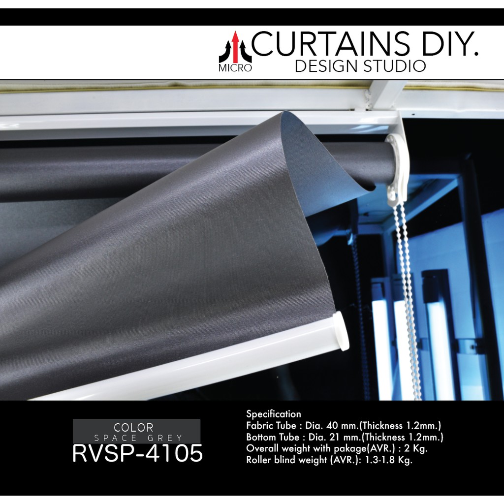 ม่านม้วน-sp-4105-ผ้าทึบแสง-blackout-สีเสปดเกรย์-space-grey-กันแสงและความร้อน-100-ผ้ากันฝุ่นละออง