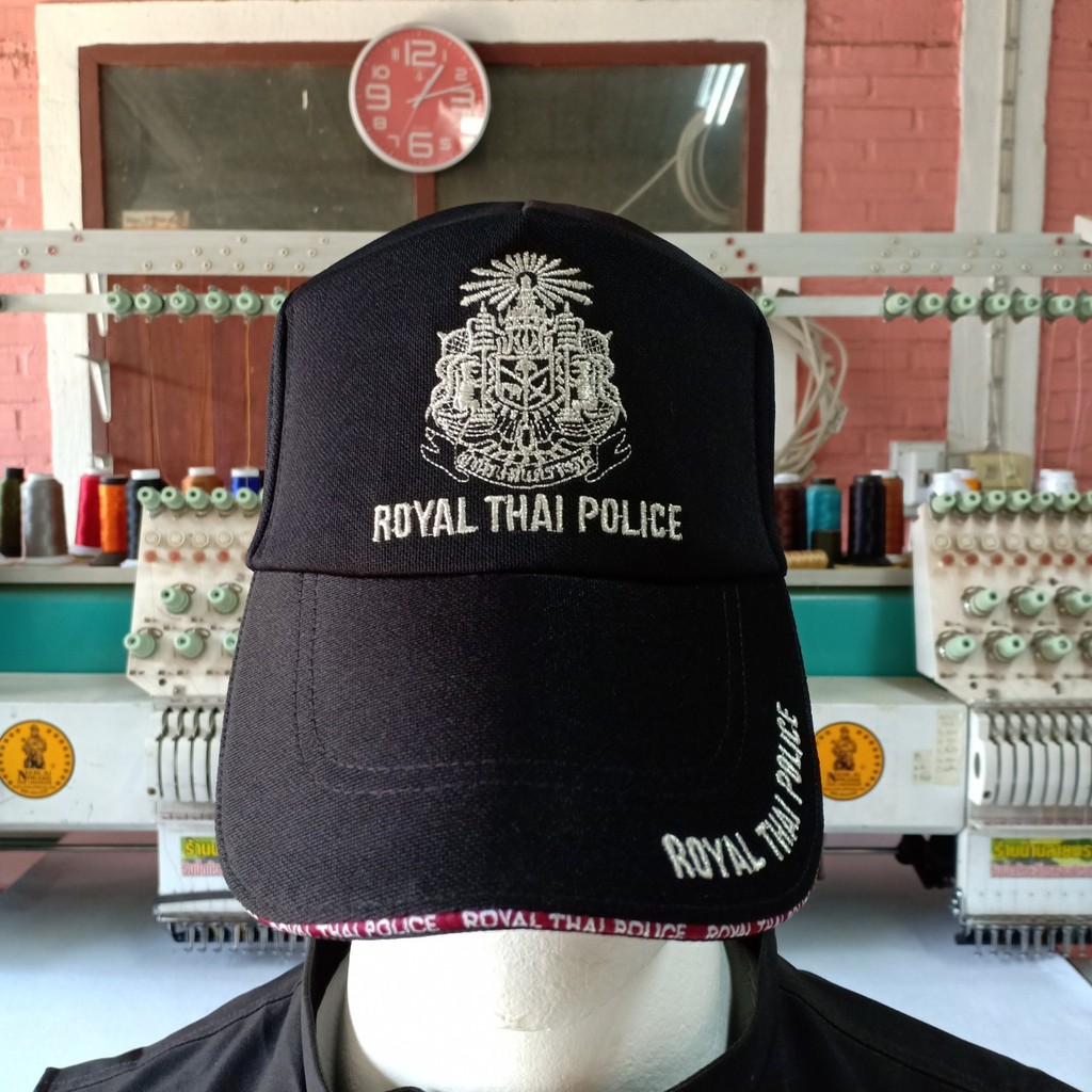 หมวกตำรวจ-royal-thai-police-แบรนด์-น่านลายพราง-nanlaiprang-shop