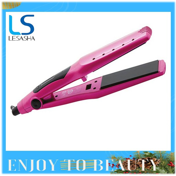 lesasha-เครื่องหนีบผมถนอมเส้มผม-wet-2-dry-pretty-pink-straightener-ls0953