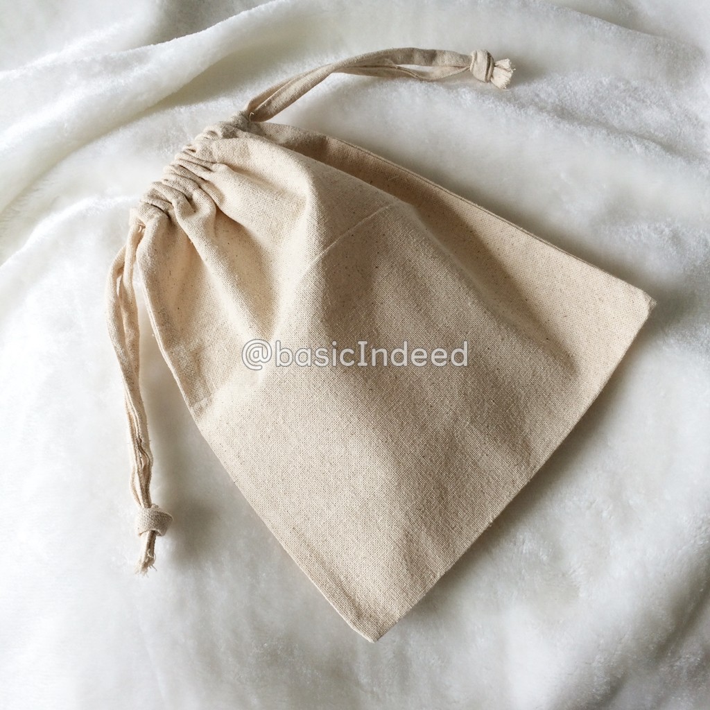 ถุงผ้าดิบหูรูด ขนาดเล็ก ลดโลกร้อน | Shopee Thailand