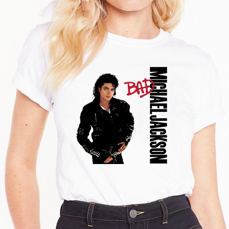 เสื้อยืด-พิมพ์ลาย-michael-jackson-mj-the-king-of-pop-แฟชั่นฤดูร้อน-สไตล์พังก์-พลัสไซซ์-สําหรับผู้หญิง-lt-2022-gt