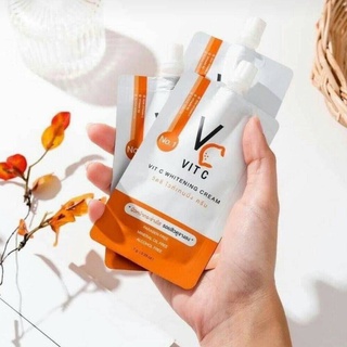 VC Vit C Whitening Cream รัชชา RATCHA วิตซี ไวท์เทนนิ่งครีม 7 กรัม  (1ซอง)