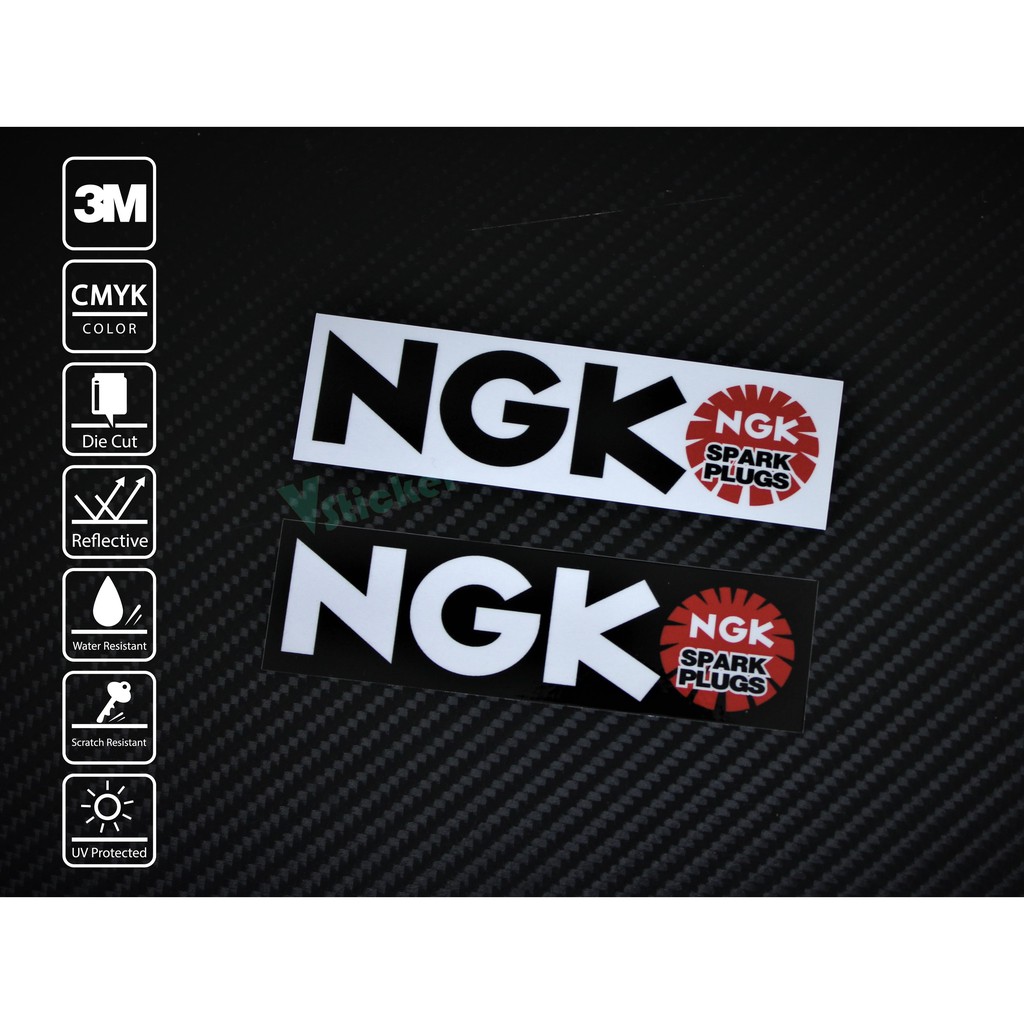 ราคาและรีวิวสติ๊กเกอร์ติดรถ Sticker NGK 073