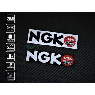 ภาพขนาดย่อของสินค้าสติ๊กเกอร์ติดรถ Sticker NGK 073