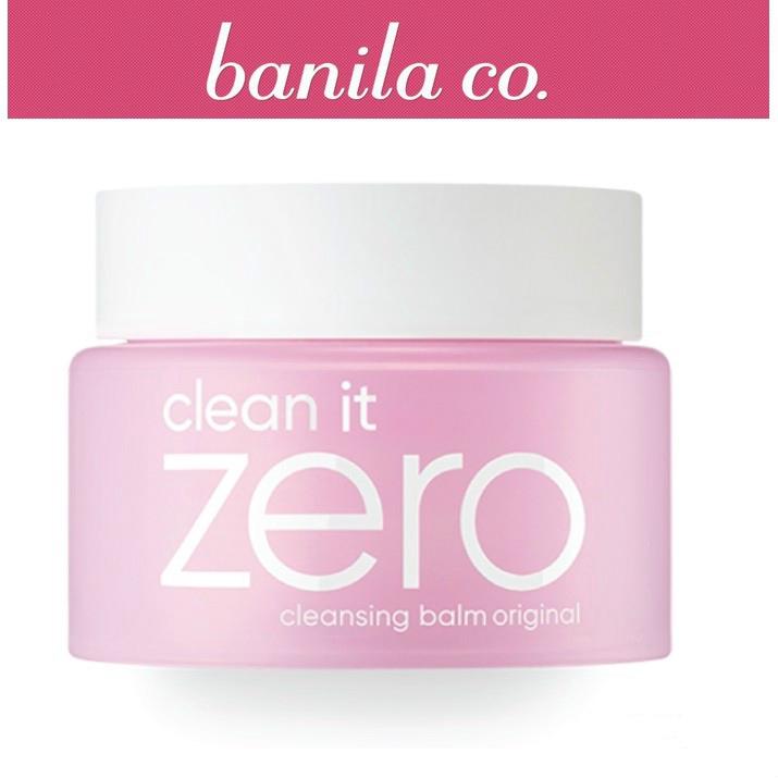 ( 2020 New ) Banila Co . Clean It Zero คลีนซิ่งทําความสะอาดผิวหน้า - 100 มล .ผลิตภัณฑ์ทำความสะอาดเครื่องสำอาง