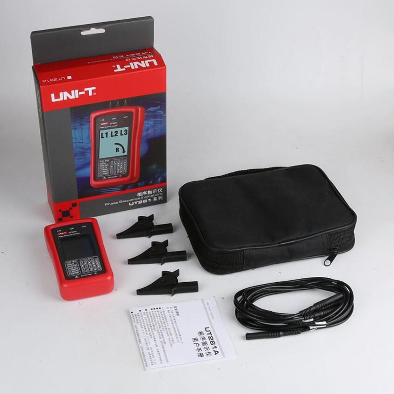 เครื่องวัดลำดับเฟสมอเตอร์ UT261A UNI-T | Shopee Thailand