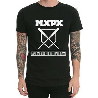 เสื้อยืด พิมพ์ลาย Mxpx Take Me Out To The Ball Game สําหรับผู้ชาย