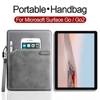กระเป๋าถือกระเป๋าซิปสําหรับ Microsoft Surface Go2 10.5" Go 10.1 Surface Go 2 Tablet Pen