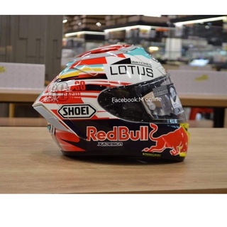 หมวกกันน็อค shoei shoeix14 หมวกกันน็อคมาร์คมาร์เก็ต 93 Redbull กระทิงแดง หมวกกันน็อคเต็มใบMotoGP 93 มาร์คมาร์เก็ต