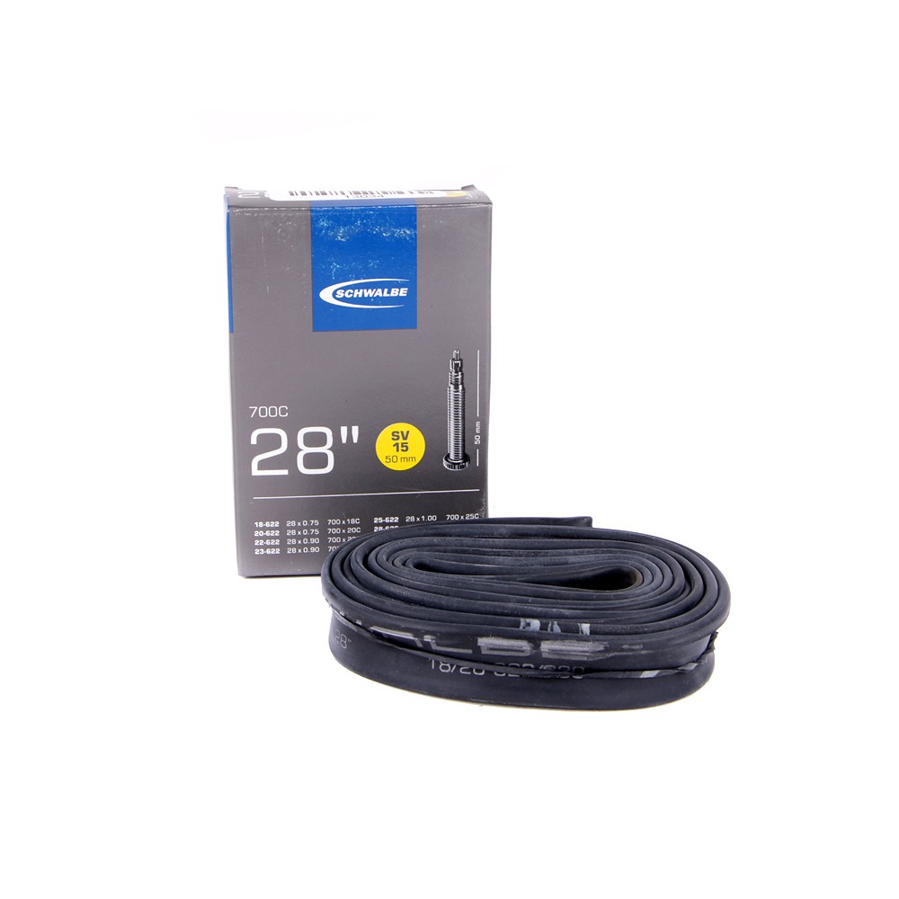 ยางในจักรยาน-schwalbe-700x18-28c-sv15-60มม-จุ๊บเล็ก