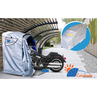 เต็นท์จอดรถสำเร็จรูป CARSBRELLA รุ่น SCOOT สำหรับรถมอเตอร์ไซค์ขนาดเล็ก  ผ้า ,UV ป้องกันแสงแดด