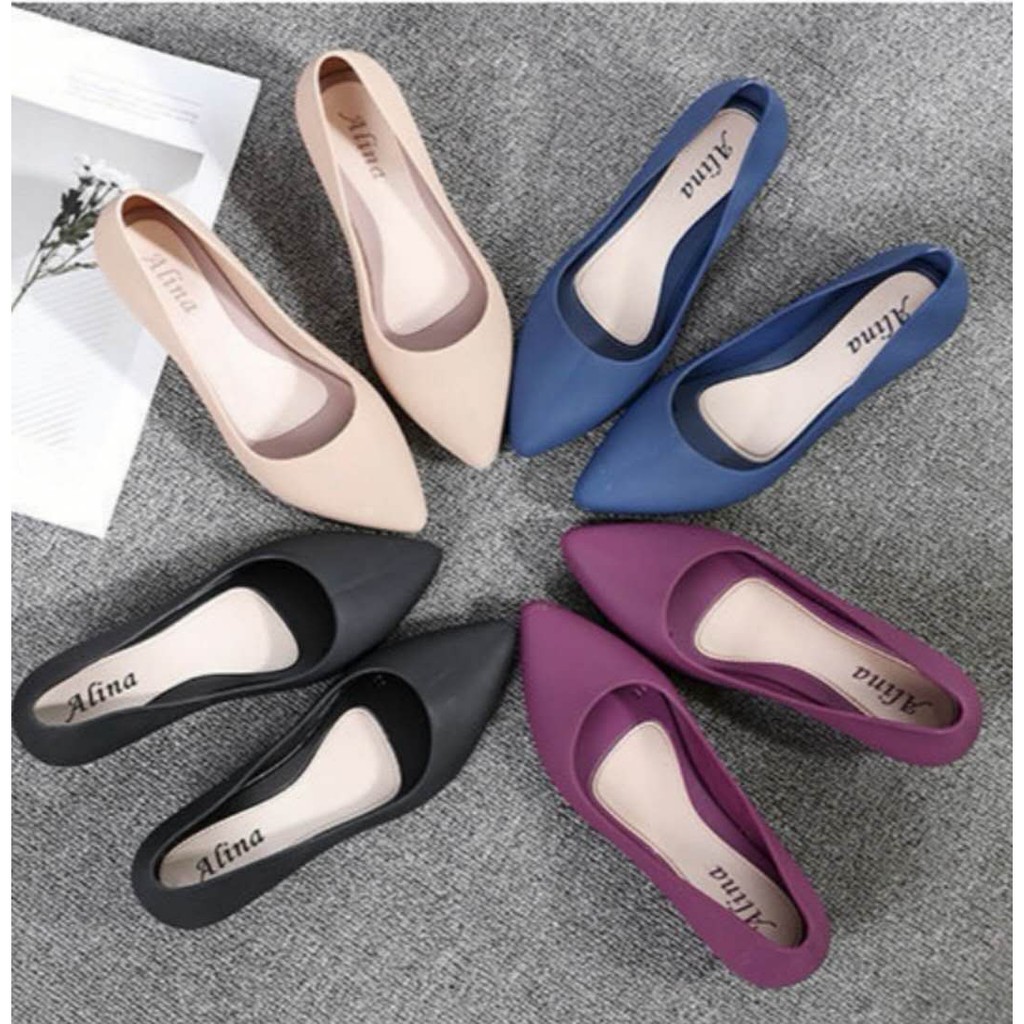 ภาพสินค้าShoes คัชชูเจลลี่ มีหลายสีให้เลือกสวย TX021 จากร้าน fashion_shop9 บน Shopee ภาพที่ 4