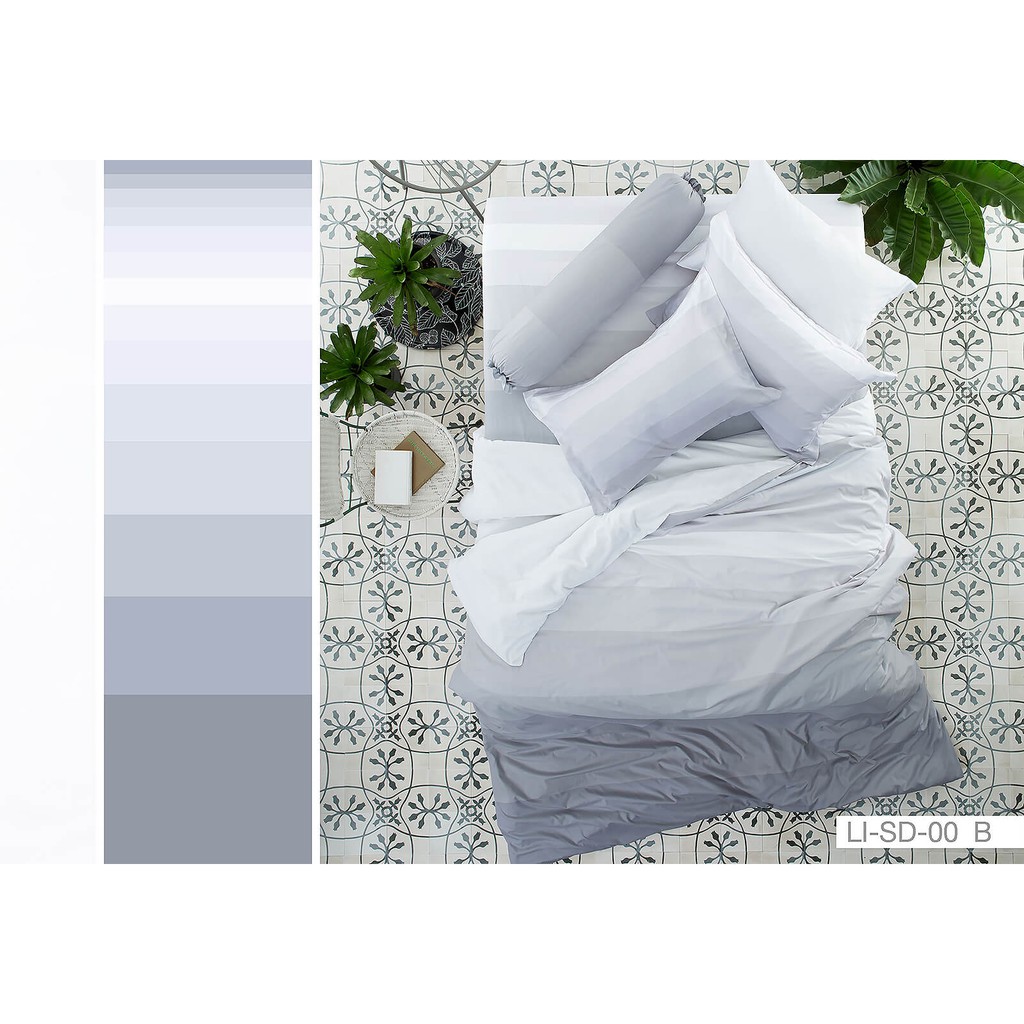 ชุดผ้าปูที่นอน-ผ้านวม-li-sd-00b-รุ่น-lotus-impression-stripies