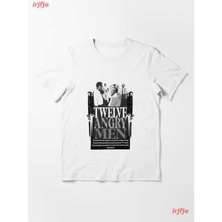 2022 12 Angry Men Gift Music Fans Essential T-Shirt เสื้อยืด ดพิมพ์ลาย เสื้อยืดผ้าฝ้าย คอกลม cotton แฟชั่น sale Unisex
