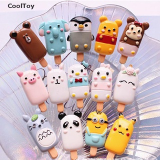 Cooltoy โมเดลการ์ตูนไอติมจิ๋ว 1:12 อุปกรณ์เสริม สําหรับตกแต่งบ้านตุ๊กตา ห้องครัว 5 ชิ้น