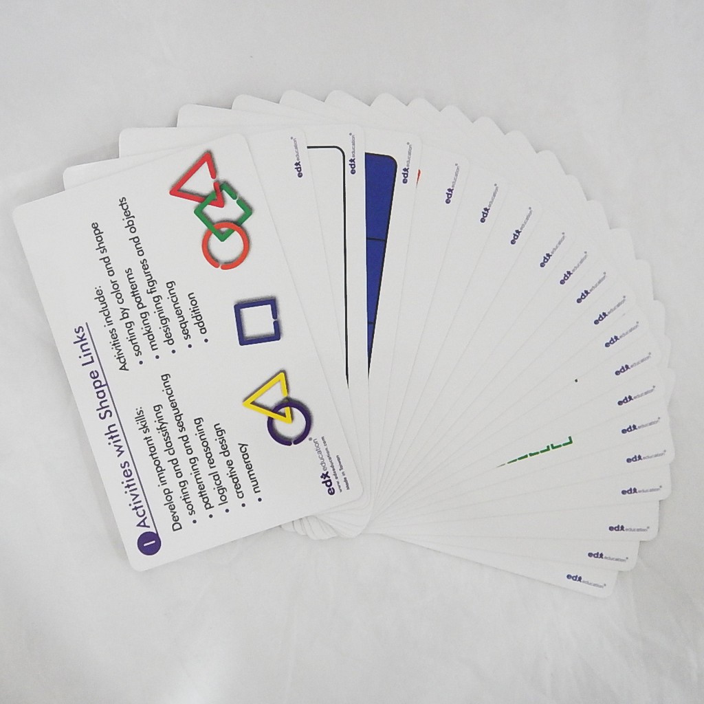 ชุดการร้อยแบบรูปเรขาคณิต (360 ชิ้น) (Shape Links Activity Set) | Shopee ...
