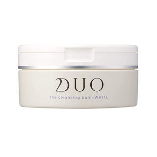 DUO THE CLEANSING BALM WHITE A 90g คลีนซิ่ง บาล์ม ทำความสะอาดผิวหน้า สำหรับผู้ที่กังวลเรื่องความหมองคล้ำบนใบหน้า