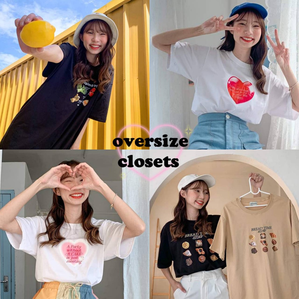 ภาพหน้าปกสินค้าพร้อมส่ง  เสื้อยืด เสื้อโอเวอร์ไซส์ ผ้าคอตตอน comfy cotton daily routine collec