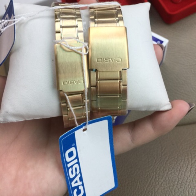 นาฬิกาข้อมือเซ็ทคู่รัก-casio-ของแท้-100-มีกล่องใส่-พร้อมใบรับประกัน-1-ปีเต็ม