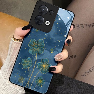 Dmy เคสโทรศัพท์มือถือ ลายโชคดี สําหรับ OPPO Reno 8 7z 8T 8Z 7 6z 6 5 pro 2F 2 3 A3S A5S A7 A12e A76 A74 A95 A94 A93 A96 A31 A53 A55 A54 A15 A16 A83 A37 A59 F5 F7 F9 F11 ฝาครอบกระจกนิรภัย Pro