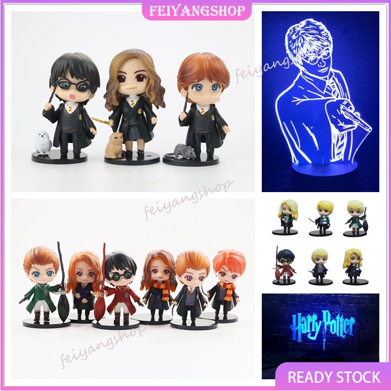 ทรัมเป็ตแฮร์รี่พอตเตอร์-6-ชิ้น-ชุด-wizard-hermione-ron-สําหรับตกแต่งโต๊ะ