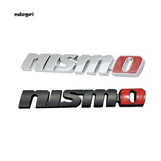 Cute_3 D สติ๊กเกอร์โลโก้โลหะสำหรับ nismo