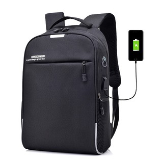 ภาพหน้าปกสินค้าleedersem กระเป๋าเป้นิรภัยแล็ปท็อป Backpackพร้อมพอร์ตชาร์จ USB มีล็อกรหัสผ่าน ที่เกี่ยวข้อง
