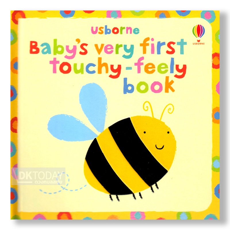 dktoday-หนังสือ-usborne-babys-very-first-touchy-feely-book-age-0-months