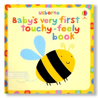 DKTODAY หนังสือ USBORNE BABYS VERY FIRST TOUCHY-FEELY BOOK  (AGE 0+ MONTHS)