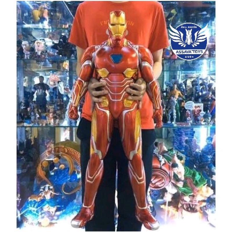 โมเดล-ironman-ตัวใหญ่-big-size-สูง-80-cm-โคตรเหมือนจริง-อลังการงานสร้าง-วัสดุอย่างดี-ราคาถูก-รับรองคุ้ม