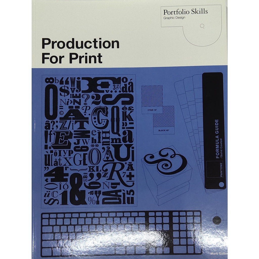 หนังสือ-กราฟฟิก-ดีไซน์-ออกแบบ-ภาษาอังกฤษ-production-for-print-160page