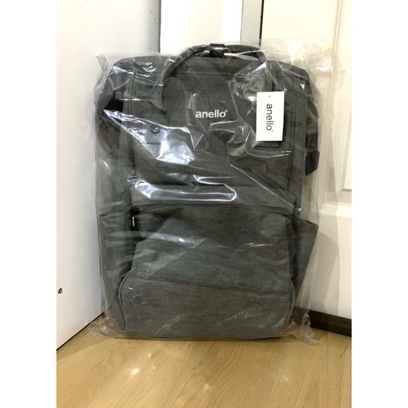 Anello แท้100 กระเป๋าเป้สะพายหลังรุ่น Foldable Backpack สีเทา ของแท้