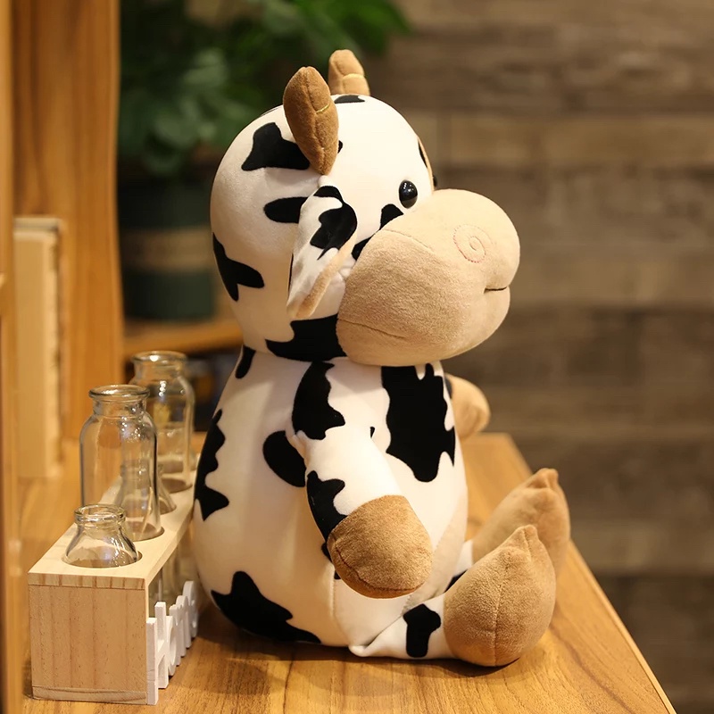 ตุ๊กตาลูกวัว-ตุ๊กตาของเล่นน่ารัก-รูปวัว