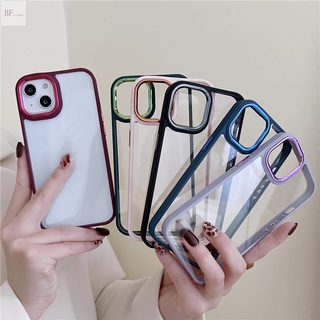 เคสโทรศัพท์มือถืออะคริลิคใส ป้องกันเลนส์กล้อง สําหรับ Iphone 11 12 13 Pro Max X XR XSMAX 6 7 8 Plus SE2