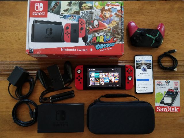 nintendo-switch-9500-อุปกรครบกล่องสภาพ99-ไม่มีตำหนิใช้งานได้ปกติหมด-ประกันใจ2เดือน