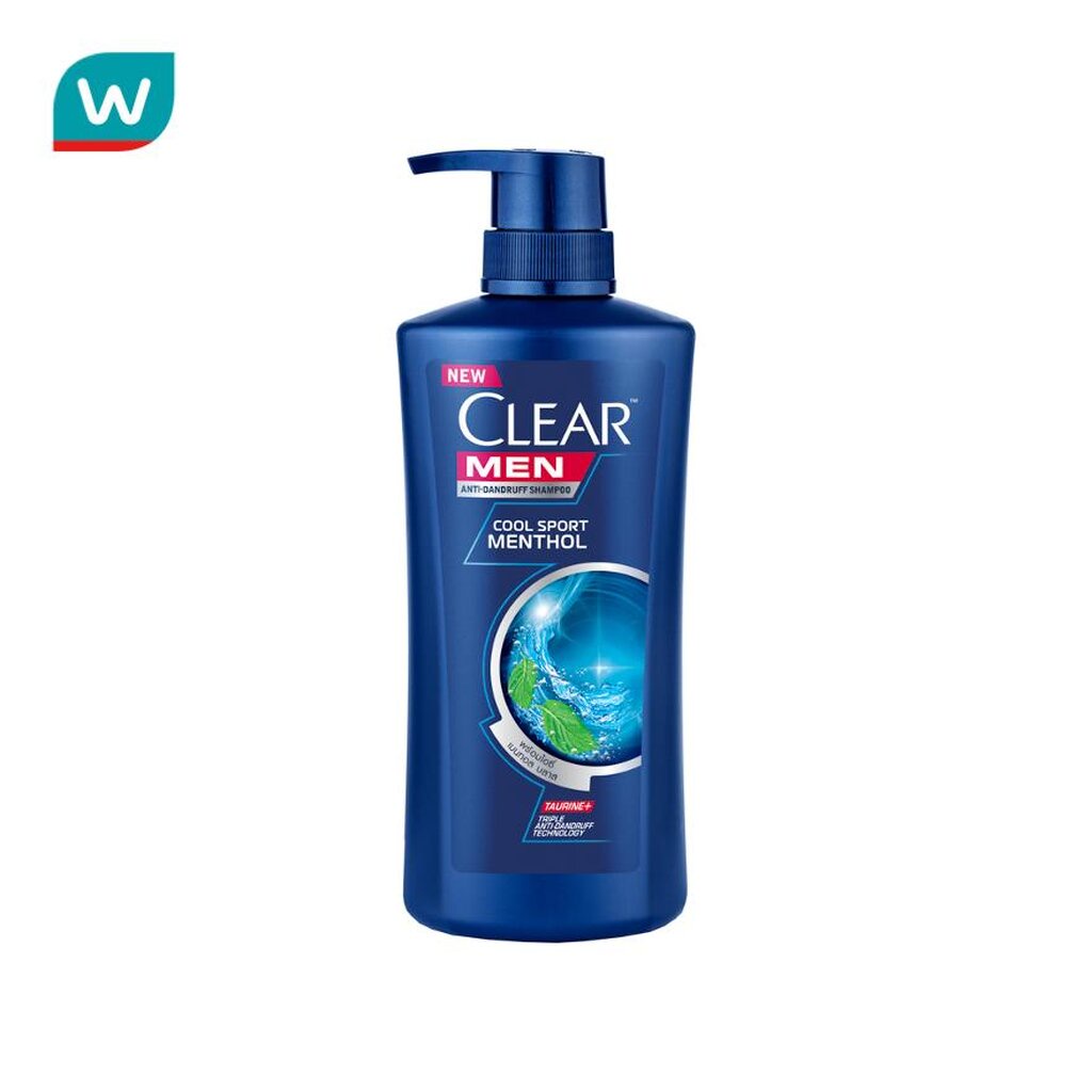 ราคาและรีวิวClear เคลียร์ เมน แชมพู แอนตี้แดนดรัฟ แชมพู คูลสปอร์ต เมนทอล 450 มล.