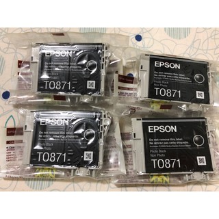 Epson T0871 Bk ของแท้ไม่มีกล่อง