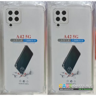 เคส Samsung Galaxy A42 5g ใสกันมุม ใส่บาง เสริมมุม กันกระแทก เคสใส ใส่บาง โชว์สีเครื่องสวย