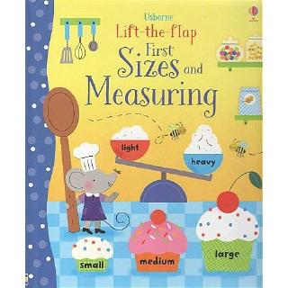 DKTODAY หนังสือ USBORNE LIFT-THE-FLAP SIZE AND MEASURING (AGE 3+)