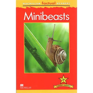 DKTODAY หนังสือ MAC.FACTUAL READERS 3:MINIBEASTS