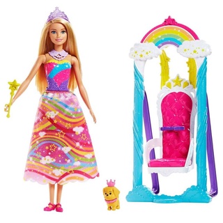 Barbie Dreamtopia ตุ๊กตาบาร์บี้เจ้าหญิงและชิงช้า FJD06