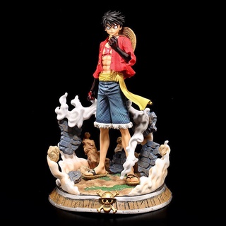 พร้อมส่ง โมเดลฟิกเกอร์ One Piece GK Dream Luffy หมวกฟางโจรสลัด ขนาดใหญ่ สําหรับตกแต่ง