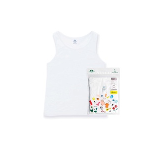 ห่านคู่ เสื้อกล้าม เด็กหญิง สีขาว Junior Collection