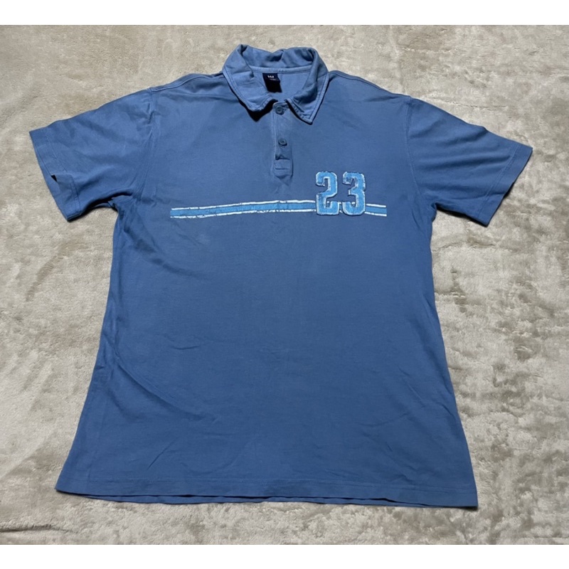 gap-เสื้อโปโลมือสอง-สีน้ำเงิน-ราคา-120-บาท