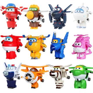 🔥สไตล์หลากหลาย🔥 super wings airplane robot xmas ของเล่นสะสมสําหรับเด็ก ของเล่นเด็ก