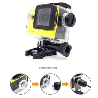 ภาพขนาดย่อของภาพหน้าปกสินค้าเคสกันน้ำ สำหรับ กล้องAUSEK AT-Q37C/eken/h9r/h6s/actioncam 4K จากร้าน electricsound บน Shopee