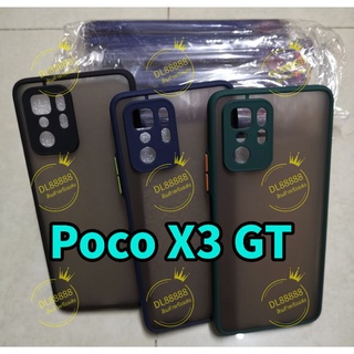 ✨พร้​อมส่งใน🇹🇭✨เคสขอบนิ่มหลังแข็งขุ่นคลุมกล้อง For Poco X3 GT / PocoX3 GT